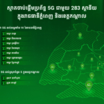 Smart Axiata ដាក់ឱ្យប្រើប្រាស់សេវា 5G ដើម្បីលើកកម្ពស់ការអភិវឌ្ឍសេដ្ឋកិច្ចឌីជីថលកម្ពុជា